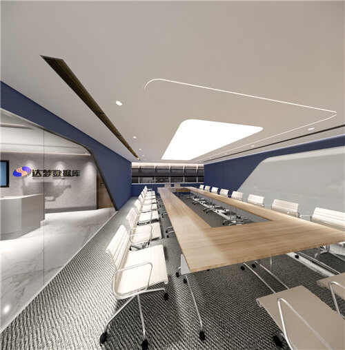 高科技企業會議室設計效果圖